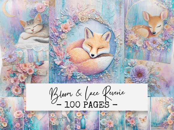 Embracing Digital Romance: A Complete Guide to the Bloom Lace Reverie Junk Journal