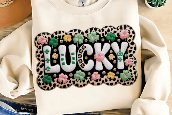 Lucky PNG, Shamrock Mom Png, Shamrock: Creative Applications for St. Patrick’s Day Designs
